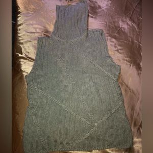 Anne Klein turtle neck short sleeve sweater